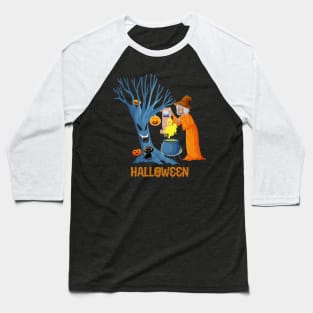 Halloween Spooky T-shirt Baseball T-Shirt